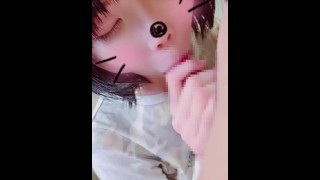 夜道をふらふらしていた少女をお持ち帰りしてお口でたっりご奉仕させる