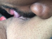 Preview 1 of Pov Pussy Eating In Car Until She Cums | Very Sexy Moans