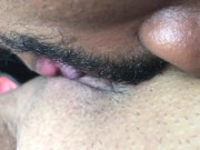 Preview 6 of Pov Pussy Eating In Car Until She Cums | Very Sexy Moans