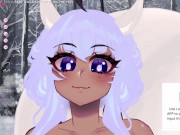 Preview 2 of Monster girl yeti gets captured and bred [Lewd squirrel girl Sif Avellana vtuber roleplay]