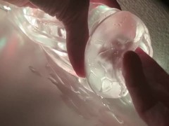 [ASMR for Woman] Fix your vagina and move it violently. Earphones required