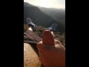 Preview 6 of Stranger made me cum on the mountain in public