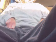 Preview 1 of Masturbation in a car parked in the city!