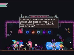 Flip Witch [ Pixel HENTAI Game ] Ep.5 bunnygirl toying her WET PUSSY !