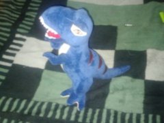 Blue dinosaur t-rex