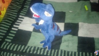 Голубой динозавр тираннозавр