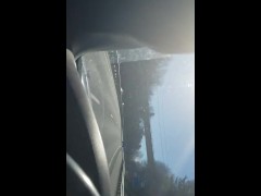 Driving around and shopping with my cock out👍👍