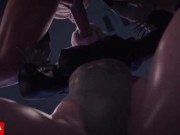 Preview 4 of Nier Automata 2B Hard Sex With Multiple Cumshots in Mouth and Anal Creampie