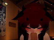Preview 2 of POV vtuber gremlin pet sucks your cock while being played with