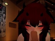 Preview 5 of POV vtuber gremlin pet sucks your cock while being played with