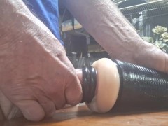 The Roostercombs show, "Monster cock fucks penis enlarging pipe, radiator hose, and pocket pussy" 🔥 - Screenshot 9 of 16 - Fucking Pocket Pussy