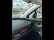 Preview 1 of Pumping My Cunt in the Car with a Dildo
