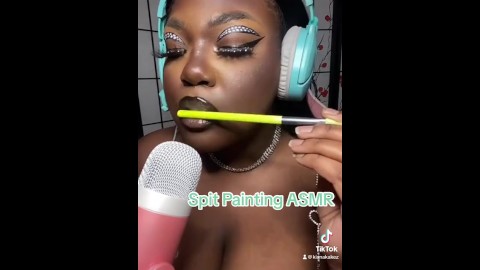 Spit Painting ASMR