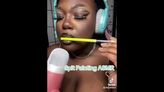 Spit Painting ASMR