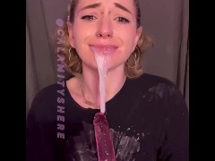 THE MOST SPIT I'VE EVER GAGGED UP IN MY LIFE 😱💦