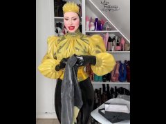 Unboxing my new latex catsuit by Latexskin pl