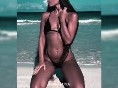 Hot MIAMI Bikini Model - Photoshoot Before Sex