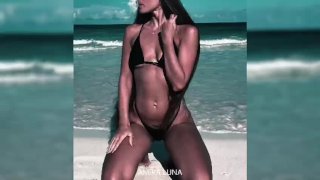 Горячая модель бикини в Майами - фотосессия перед сексом