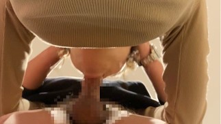 【Japanese pov】Blowjob cum in mouth.