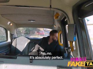 Female Fake Taxi She lets her passenger play with her massive tits screenshot number 1
