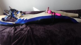 乳胶小狗挤奶