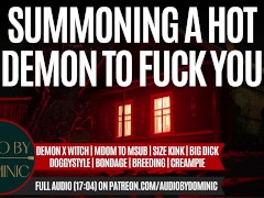 The Sexual Summoning Spell [M4F] [Demon X Witch] [Erotic ASMR Audio Roleplay]