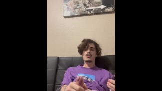 Jerking off To Some Porn