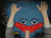 Poppy Playtime Huggy Wuggy Blowjob Cum in Mouth - Pornhub.com