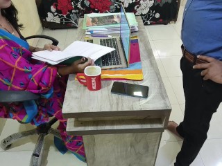 Hot India Bhabhi Follada Oficina Por Empleado De Oficina