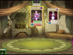 【#01 サキュバスデュエル実況(体験版)】遊戯王似のカードゲームエロゲー！？爆乳女剣士にパイズリ胸射させられて・・(アニメーション同人エロゲー) - Screenshot 13 of 16 - Hentai Anime