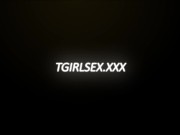 Preview 1 of TGIRLSEX: Dlondonn Gets Glazed