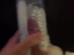 БЫСТРО КОНЧИЛ, трахая ГОРЯЧУЮ пизду💦 Сперма вытекает из члена - Screenshot 10 of 16 - Creampie