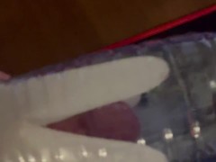 БЫСТРО КОНЧИЛ, трахая ГОРЯЧУЮ пизду💦 Сперма вытекает из члена - Screenshot 13 of 16 - Cum Inside