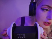 Preview 1 of Ear Kissing Licking Tingles + Mouth Sounds ASMR