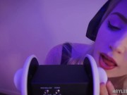 Preview 2 of Ear Kissing Licking Tingles + Mouth Sounds ASMR
