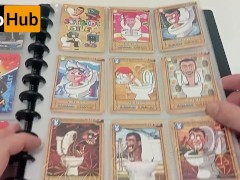 My collection of Skibidi Toilet cards is better than an anal creampie