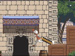 Princess Reconquista - Morena gostosa fodida de quatro por conquistador