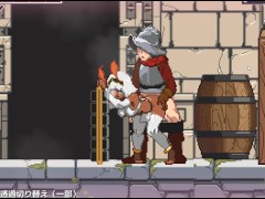 Princess Reconquista - Soldado de pau grande fodendo morena baixinha de peito pequeno