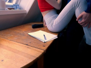 College Girl Gets Seduced by Tutor