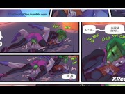 Preview 6 of Raven dares beast boy to fuck her tight pussy