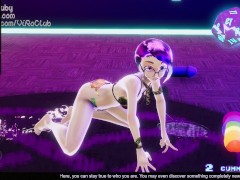 Slave Leia Vex wants to tell you her dirty secret fantasies while riding her dildo [VTuber]