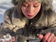 SLAVIC CORE - FROZEN CUM-LOAD DRINKING - Vilu Vidish cut clip