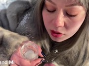 Preview 6 of SLAVIC CORE - FROZEN CUM-LOAD DRINKING - cut clip