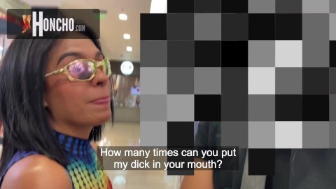 Part 1 - The BlowJob Game Challenge #TBJGC (Public) HD feat Carmen & Trixie Kali