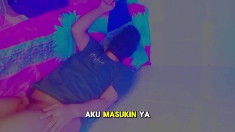 MUASIN ISTRI BINAL PAKE GAYA MIRING + DESAHAN ( SUB INDO )