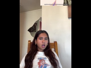 Petite Indian reacts to Enjo Kouhai 7 Video