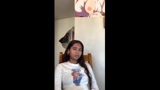 Petite Indian reacts to Enjo Kouhai 7