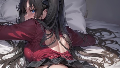 Rin Tohsaka explora todas las bellezas del estilo de vida cachondo - Hentai JOI