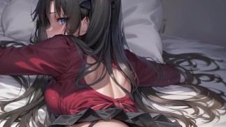 Rin Tohsaka explores all the beauties of horny lifestyle - Hentai JOI