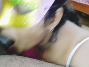 Preview 6 of Beautiful indian aunty blowjob black indian dick, part-2